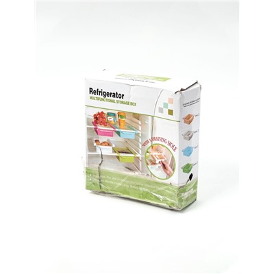 УЦЕНКА Полка подвесная в холодильник 22×20×7 см, цвет МИКС