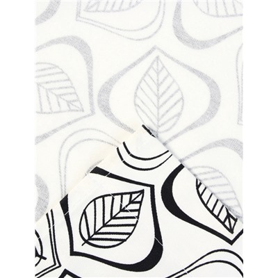 Шторы для кухни «Этель» Leaves, 149×180 см - 2 шт., подхваты - 2 шт., 100% хлопок