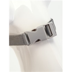 Намордник силиконовый фиксирующий, размер M (ОМ 15 см, ОШ 18-30 см), розовый