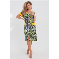 Халат 36964 (Васильковый)