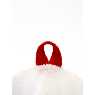 Шапка для бани и сауны «Занесён в Красную книгу», полиэстер, белая