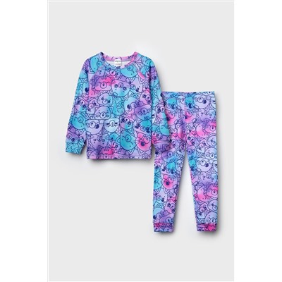 Термокомплект трикот. для девочек PLAYTODAY, 1226892