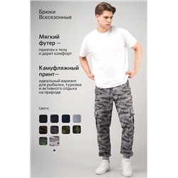 Мужские брюки из футера двухнитки Happyfox