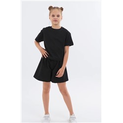 Костюм из футера для девочки оверсайз Happyfox