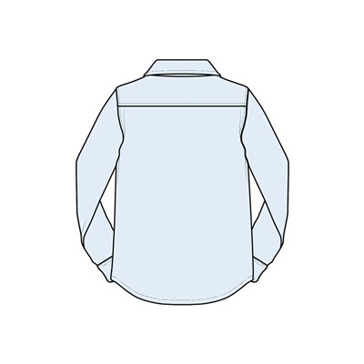 Рубашка текстильная для мальчиков (regular fit)