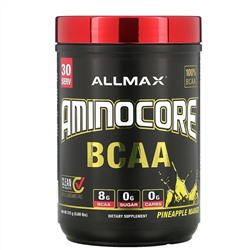 ALLMAX Nutrition, AMINOCORE BCAA, Pineapple Mango,  0.69 lbs (315 g)