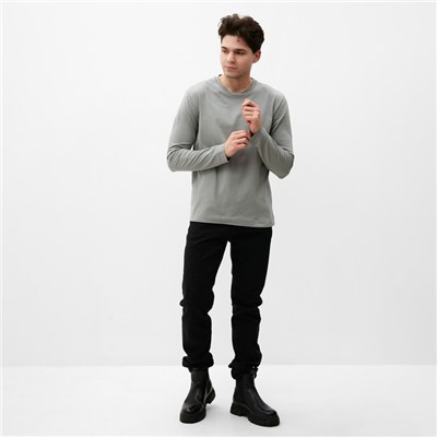 Лонгслив мужской MIST Men's casual размер 56, серый