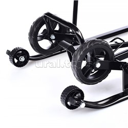 Санки-коляска Снежинка универсал-1 (серебро)