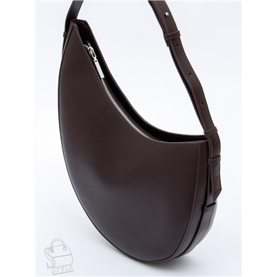 Сумка женская кожаная 1032M coffee Polina&Eiterou  в Новосибирске