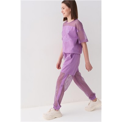 Брюки трикотажные для девочек PLAYTODAY, 1240223