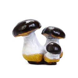 Садовая фигура из гипса «Грибы боровики», 14×12×15 см