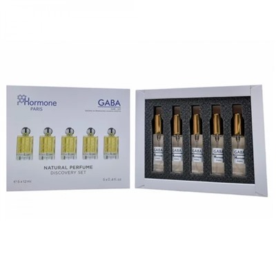 Подарочный парфюмерный набор Hormone Paris Gaba унисекс 5 в 1