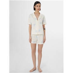 КОМПЛЕКТ ЖЕНСКИЙ (РУБАШКА, ШОРТЫ) 592553