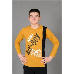 Футболка 83017 подростковая (Горчичный)