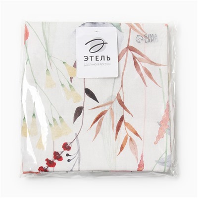 Наволочка декоративная «Этель» Flower, 40×40 см, хлопок 100%