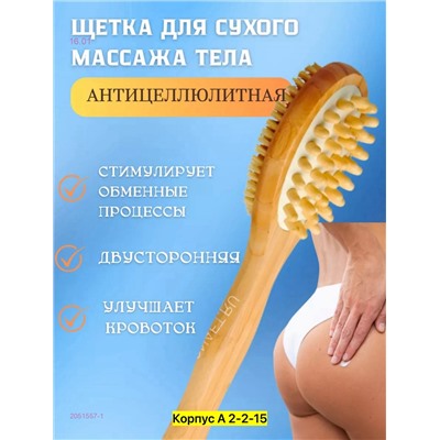 ЩЕТКА-РУЧНОЙ МАССАЖЕР 2051557-1