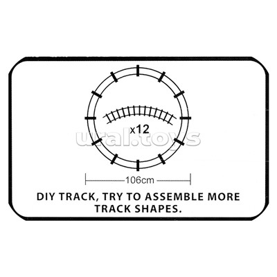 Железная дорога "Легкий путь" в коробке