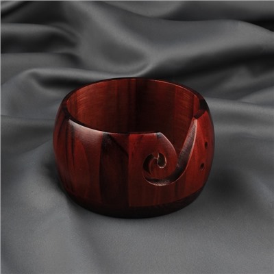 Клубочница, d=15×8 см, коричневая