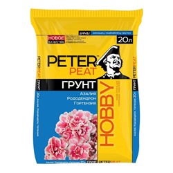 Грунт для Азалий, Рододендронов, Гортензий PETER PEAT, линия «Хобби», 20 л