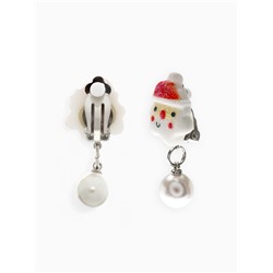 Клипсы детские набор 6 пар Выбражулька «Новогодний», разноцветные