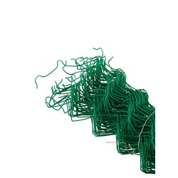 УЦЕНКА Сетка-рабица ячейка 50×50 мм, толщина 2.6 мм, с полимерным покрытием, зелёная (рулон 1.5×10 м) 7