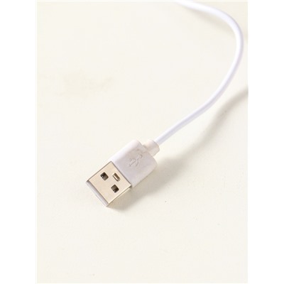 Световая фигурка стекло «Диск. Голограмма: Медуза», 5×LED, d=10 см, USB, 10×4×11.4 см