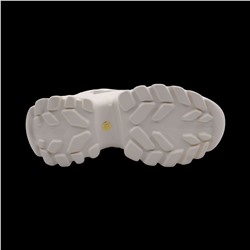 Кроссовки из натуральной кожи MS-S252 белые