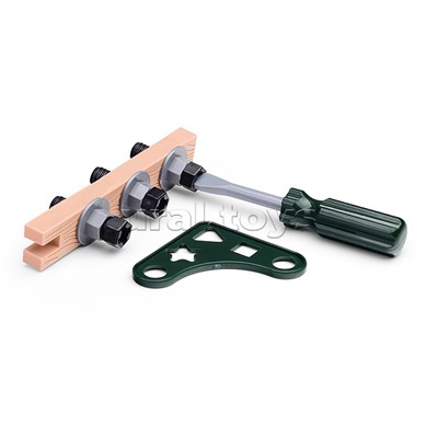 Набор интсрументов "Строитель" в ящике