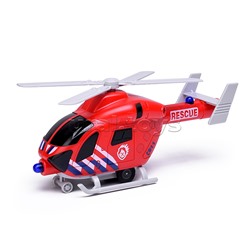 Машина "Пожарный транспорт" (свет, звук) в коробке