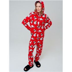 Пижама-комбинезон трикотажная унисекс для взрослых