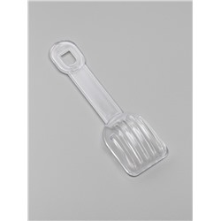 Ванночка для грызунов угловая с лопаткой, 14×10.4 см, голубая