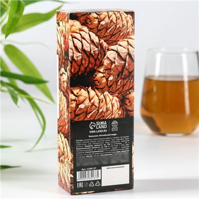 Бальзам безалкогольный «С кедровым орехом», 250 мл