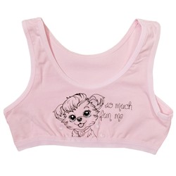 4571/4171PB13 Комплект (топ+трусы) для девочки (Donella)