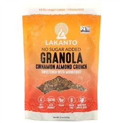 Lakanto, Granola, Cinnamon Almond Crunch, 11 oz (312 g)