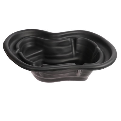 Пруд садовый пластиковый, 140 л, чёрный