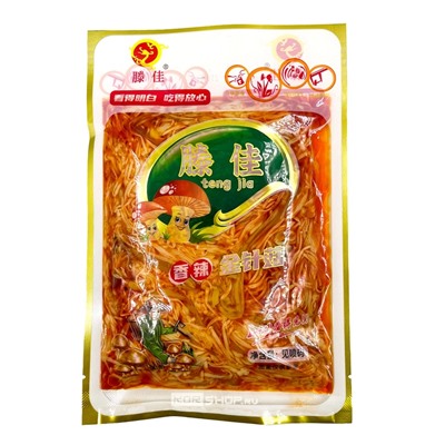 Грибы эноки острые в соусе чили Tengjia, Китай, 250 г Акция