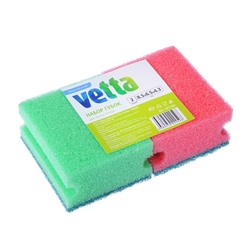 Набор губок для мытья посуды "Профи", 2 шт