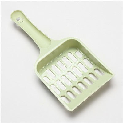 Туалет с бортом, 40×34×11 см, пластик, зелёный