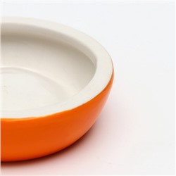 Миска керамическая для грызунов «Апельсинка» 30 мл 7.7×2.3 см
