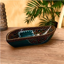 УЦЕНКА Блюдо «Ломбок стайл» дерево 33×17×7 см