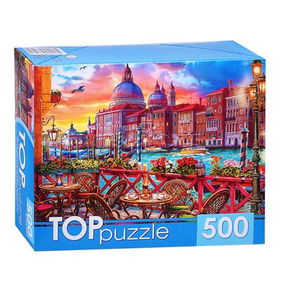 Пазлы 500 TOPpuzzle. "Вид на Санта Мария делла Салюте"