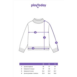 Свитер PLAYTODAY, 1049666