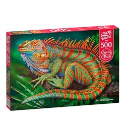 Пазл 500 "Невероятная игуана"