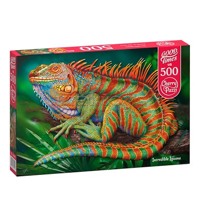 Пазл 500 "Невероятная игуана"