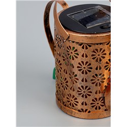 УЦЕНКА Фонарь подвесной на солнечной батарее «Лейка», 9.5×21×15 см, нити 60 см, 37 LED, Т/БЕЛЫЙ 10