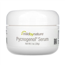 Mild By Nature, Pycnogenol, сыворотка (крем),Успокаивает кожу и борется с признаками старения, 28 г (1 унция)