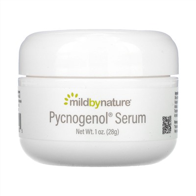 Mild By Nature, Pycnogenol, сыворотка (крем),Успокаивает кожу и борется с признаками старения, 28 г (1 унция)