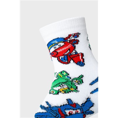 Носки трикотажные для мальчиков, 3 пары в комплекте PLAYTODAY, 1239790