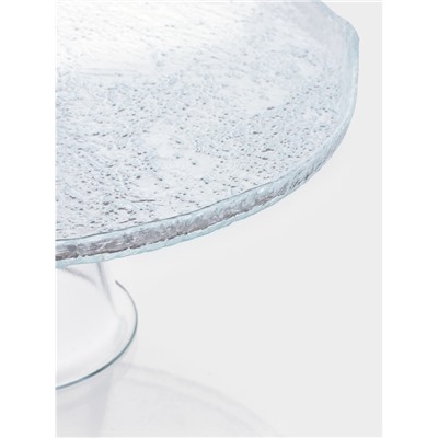 Блюдо сервировочное RIO, d=28 см, стекло, прозрачное