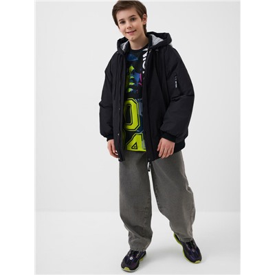 Куртка текстильная с полиуретановым покрытием для мальчиков